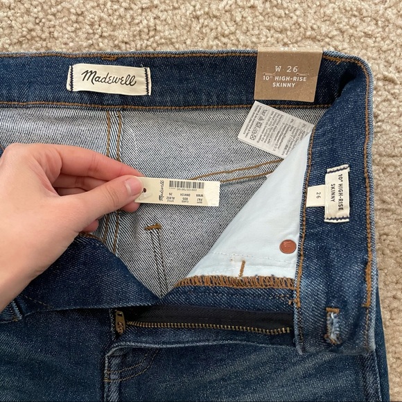 Madewell Denim - NWT! Madewell 10” High-Rise Skinny Jeans